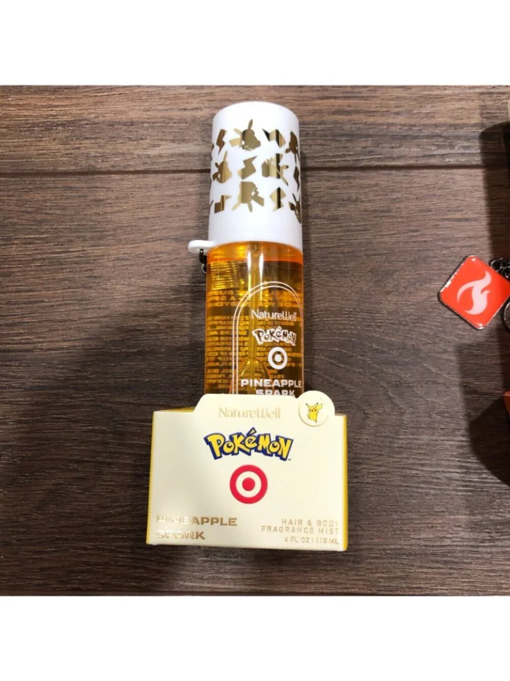 NatureWell Pokemon X Target Collab Fragrance Spray Pikachu Charmander Squirtle